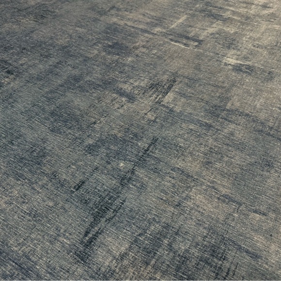 Ruggable 6’ Round Rug Impasto Slate Blue | Rug Cover Only No Pad | EUC |washable - Picture 4 of 6